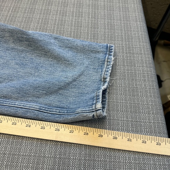 Abercrombie Fitch 90s Straight Ultra High Rise Curve Love Jeans 31 Short - Picture 3 of 12